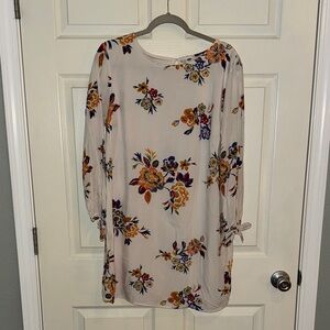 Old Navy Floral Dress in Blue and Orange